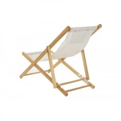 Wadiga Bains De Soleil Et Chaises Longues Chaise Longue Pliante Chilienne En Bois Et Tissu Beige 57,5x113x77cm -Fauteuils de jardin Soldes Boutique chaise longue pliante chilienne en bois et tissu beige 57 5x113x77cm 2
