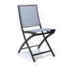 Gecko Jardin Chaises De Jardin Chaise Pliante Alu Anthracite Textilène Gris -Fauteuils de jardin Soldes Boutique chaise pliante alu anthracite textilene gris