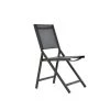 Arcane Chaises De Jardin Chaise Pliante Aluminium Et Textilène Gris -Fauteuils de jardin Soldes Boutique chaise pliante aluminium et textilene gris