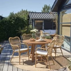 Sika Design Chaises De Jardin Chaise Repas En Aluminium Et Fibre Synthétique Aspect Rotin -Fauteuils de jardin Soldes Boutique chaise repas en aluminium et fibre synthetique aspect rotin 4