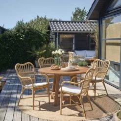 Sika Design Chaises De Jardin Chaise Repas En Aluminium Et Fibre Synthétique Aspect Rotin -Fauteuils de jardin Soldes Boutique chaise repas en aluminium et fibre synthetique aspect rotin 5