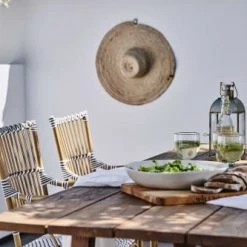 Sika Design Chaises De Jardin Chaise Repas En Aluminium Et Fibre Synthétique Aspect Rotin -Fauteuils de jardin Soldes Boutique chaise repas en aluminium et fibre synthetique aspect rotin 9