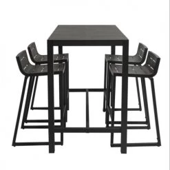 Essenciel Green Chaises De Jardin Chaise Tabouret De Bar Aluminium Carbone -Fauteuils de jardin Soldes Boutique chaise tabouret de bar aluminium carbone 3