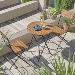 Maisons Du Monde Chaises De Jardin En Acacia Massif Et Métal Noir (x2) 13 Maisons Du Monde Chaises De Jardin En Acacia Massif Et Métal Noir (x2) -Fauteuils de jardin Soldes Boutique chaises de jardin en acacia massif et metal noir x2 1000 7 1 208937 7