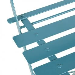 Maisons Du Monde Chaises De Jardin Pliantes En Acier Bleu Turquoise (x2) -Fauteuils de jardin Soldes Boutique chaises de jardin pliantes en acier bleu turquoise x2 1000 13 1 219228 4