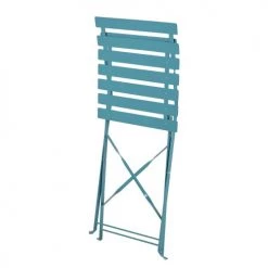 Maisons Du Monde Chaises De Jardin Pliantes En Acier Bleu Turquoise (x2) -Fauteuils de jardin Soldes Boutique chaises de jardin pliantes en acier bleu turquoise x2 1000 13 1 219228 5