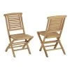 TECK’Attitude Chaises De Jardin Pliantes En Teck (lot De 2) -Fauteuils de jardin Soldes Boutique chaises de jardin pliantes en teck lot de 2 5