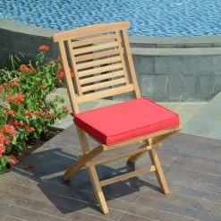 TECK’Attitude Chaises De Jardin Pliantes En Teck (lot De 2) 10 TECK’Attitude Chaises De Jardin Pliantes En Teck (lot De 2) -Fauteuils de jardin Soldes Boutique chaises de jardin pliantes en teck lot de 2 8