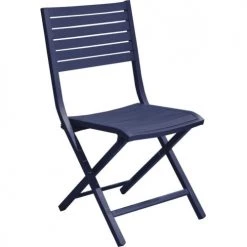 Proloisirs Chaises De Jardin Chaises Pliantes En Aluminium Lucca (lot De 2) Bleu -Fauteuils de jardin Soldes Boutique chaises pliantes en aluminium lucca lot de 2 bleu 3