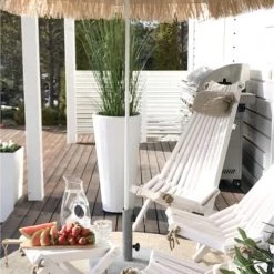 EcoFurn Chaises De Jardin Chilienne Eco Avec Coussin Chêne - Huilé -Fauteuils de jardin Soldes Boutique chilienne eco avec coussin chene huile 1