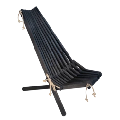 EcoFurn Bains De Soleil Et Chaises Longues Chilienne Eco Avec Coussin Frêne - Gris Huilé