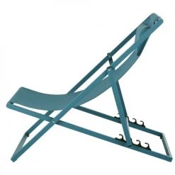 Maisons Du Monde Bains De Soleil Et Chaises Longues Chilienne En Métal Et Toile Plastifiée Bleu 9 Maisons Du Monde Bains De Soleil Et Chaises Longues Chilienne En Métal Et Toile Plastifiée Bleu -Fauteuils de jardin Soldes Boutique chilienne en metal et toile plastifiee bleu 1000 14 38 209097 2