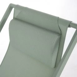 Maisons Du Monde Bains De Soleil Et Chaises Longues Chilienne En Métal Et Toile Plastifiée Vert Kaki -Fauteuils de jardin Soldes Boutique chilienne en metal et toile plastifiee vert kaki 1000 15 23 198422 3