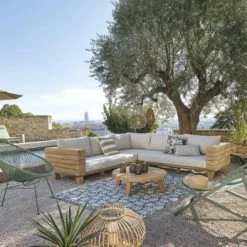 Maisons Du Monde Bains De Soleil Et Chaises Longues Chilienne En Métal Et Toile Plastifiée Vert Kaki -Fauteuils de jardin Soldes Boutique chilienne en metal et toile plastifiee vert kaki 1000 15 23 198422 5