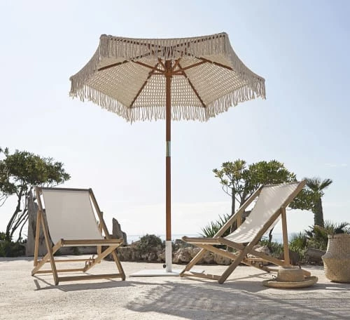 Maisons Du Monde Bains De Soleil Et Chaises Longues Chilienne Pliante écrue En Acacia Massif 7 Maisons Du Monde Bains De Soleil Et Chaises Longues Chilienne Pliante écrue En Acacia Massif – Image 5