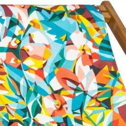 Vent De Bohème Bains De Soleil Et Chaises Longues Chilienne Pliante En Acacia Et Imprimé Fleuri 11 Vent De Bohème Bains De Soleil Et Chaises Longues Chilienne Pliante En Acacia Et Imprimé Fleuri -Fauteuils de jardin Soldes Boutique chilienne pliante en acacia et imprime fleuri 4