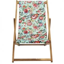 Vent De Bohème Bains De Soleil Et Chaises Longues Chilienne Pliante En Acacia Et Imprimé Fleuri Graphique 10 Vent De Bohème Bains De Soleil Et Chaises Longues Chilienne Pliante En Acacia Et Imprimé Fleuri Graphique -Fauteuils de jardin Soldes Boutique chilienne pliante en acacia et imprime fleuri graphique 4