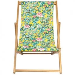 Vent De Bohème Bains De Soleil Et Chaises Longues Chilienne Pliante En Acacia Et Imprimé Fleuri Jaune 11 Vent De Bohème Bains De Soleil Et Chaises Longues Chilienne Pliante En Acacia Et Imprimé Fleuri Jaune -Fauteuils de jardin Soldes Boutique chilienne pliante en acacia et imprime fleuri jaune 15