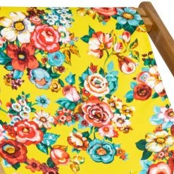 Vent De Bohème Bains De Soleil Et Chaises Longues Chilienne Pliante En Acacia Et Imprimé Fleuri Jaune 10 Vent De Bohème Bains De Soleil Et Chaises Longues Chilienne Pliante En Acacia Et Imprimé Fleuri Jaune -Fauteuils de jardin Soldes Boutique chilienne pliante en acacia et imprime fleuri jaune 2