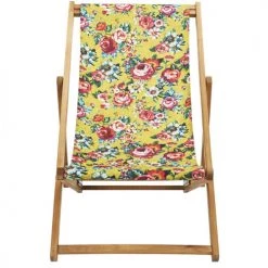Vent De Bohème Bains De Soleil Et Chaises Longues Chilienne Pliante En Acacia Et Imprimé Fleuri Jaune 11 Vent De Bohème Bains De Soleil Et Chaises Longues Chilienne Pliante En Acacia Et Imprimé Fleuri Jaune -Fauteuils de jardin Soldes Boutique chilienne pliante en acacia et imprime fleuri jaune 23