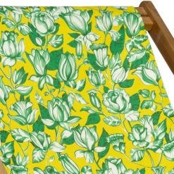 Vent De Bohème Bains De Soleil Et Chaises Longues Chilienne Pliante En Acacia Et Imprimé Fleuri Jaune 10 Vent De Bohème Bains De Soleil Et Chaises Longues Chilienne Pliante En Acacia Et Imprimé Fleuri Jaune -Fauteuils de jardin Soldes Boutique chilienne pliante en acacia et imprime fleuri jaune 9