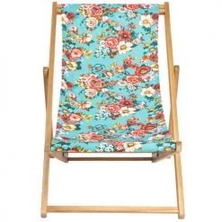 Vent De Bohème Bains De Soleil Et Chaises Longues Chilienne Pliante En Acacia Et Imprimé Fleuri Turquoise 10 Vent De Bohème Bains De Soleil Et Chaises Longues Chilienne Pliante En Acacia Et Imprimé Fleuri Turquoise -Fauteuils de jardin Soldes Boutique chilienne pliante en acacia et imprime fleuri turquoise 11