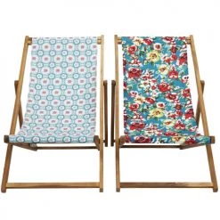 Vent De Bohème Bains De Soleil Et Chaises Longues Chilienne Pliante En Acacia Et Imprimé Fleuri Vert 11 Vent De Bohème Bains De Soleil Et Chaises Longues Chilienne Pliante En Acacia Et Imprimé Fleuri Vert -Fauteuils de jardin Soldes Boutique chilienne pliante en acacia et imprime fleuri vert 13