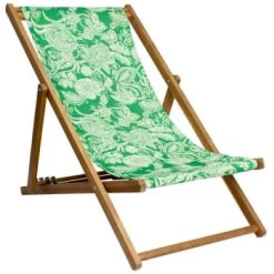 Vent De Bohème Bains De Soleil Et Chaises Longues Chilienne Pliante En Acacia Et Imprimé Fleuri Kaki 13 Vent De Bohème Bains De Soleil Et Chaises Longues Chilienne Pliante En Acacia Et Imprimé Fleuri Kaki -Fauteuils de jardin Soldes Boutique chilienne pliante en acacia et imprime fleuri vert