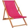 Vent De Bohème Bains De Soleil Et Chaises Longues Chilienne Pliante En Acacia Et Imprimé Graphique Prune 1 Vent De Bohème Bains De Soleil Et Chaises Longues Chilienne Pliante En Acacia Et Imprimé Graphique Prune -Fauteuils de jardin Soldes Boutique chilienne pliante en acacia et imprime graphique prune