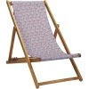 Vent De Bohème Bains De Soleil Et Chaises Longues Chilienne Pliante En Acacia Et Imprimé Graphique Turquoise 1 Vent De Bohème Bains De Soleil Et Chaises Longues Chilienne Pliante En Acacia Et Imprimé Graphique Turquoise -Fauteuils de jardin Soldes Boutique chilienne pliante en acacia et imprime graphique turquoise 9