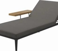 Gloster Bains De Soleil Et Chaises Longues Couchette Tissus Beige 98x80x208 Cm -Fauteuils de jardin Soldes Boutique couchette tissus gris 98x80x208 cm