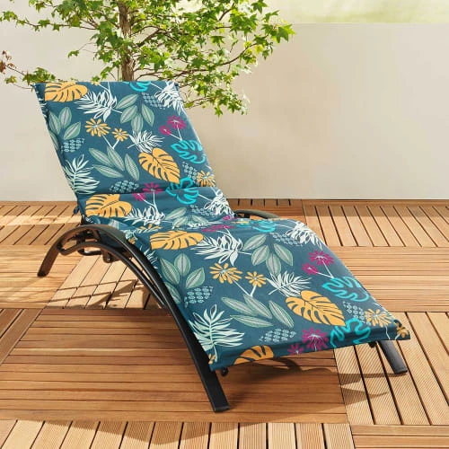 Douceur D'Intérieur Matelas Pour Bain De Soleil Coussin Bain De Soleil 64 X 190 X 4 Cm Polyester Déperlant 5 Douceur D'Intérieur Matelas Pour Bain De Soleil Coussin Bain De Soleil 64 X 190 X 4 Cm Polyester Déperlant – Image 3