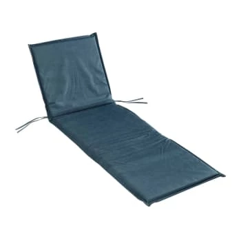 Douceur D'Intérieur Matelas Pour Bain De Soleil Coussin Bain De Soleil 64 X 190 X 4 Cm Polyester Uni Waterproof Bleu 5 Douceur D'Intérieur Matelas Pour Bain De Soleil Coussin Bain De Soleil 64 X 190 X 4 Cm Polyester Uni Waterproof Bleu – Image 3