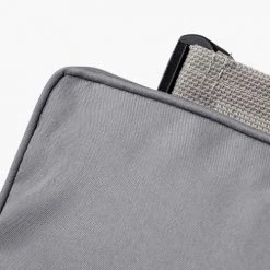 Oviala Matelas Pour Bain De Soleil Coussin Bain De Soleil Polyester Gris 186x53x5 Cm -Fauteuils de jardin Soldes Boutique coussin bain de soleil polyester gris 186x53x5 cm 4