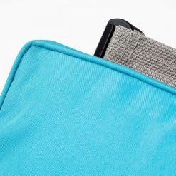 Oviala Matelas Pour Bain De Soleil Coussin De Bain De Soleil En Polyester Bleu -Fauteuils de jardin Soldes Boutique coussin de bain de soleil en polyester bleu 3