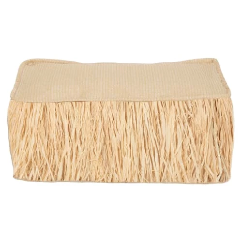 MX HOME Fauteuils De Jardin Coussin De Sol Extérieur Effet Raphia A Frange M 3 MX HOME Fauteuils De Jardin Coussin De Sol Extérieur Effet Raphia A Frange M