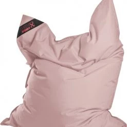 Sitting Point Poufs De Jardin Coussin Intérieur Et Extérieur Géant Uni Rose 170x130x20cm