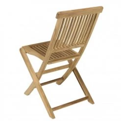 MACABANE Ensemble De 2 Chaises De Jardin En Bois Teck -Fauteuils de jardin Soldes Boutique ensemble de 2 chaises de jardin en bois teck 4