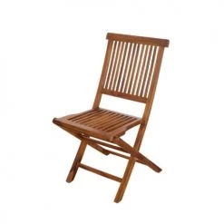 MACABANE Ensemble De 2 Chaises De Jardin En Teck Huilé -Fauteuils de jardin Soldes Boutique ensemble de 2 chaises de jardin en teck huile 4