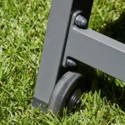 Kerama Bains De Soleil Et Chaises Longues Ensemble De Chaises Longues Hautes Et Table Basse Gris Anthracite -Fauteuils de jardin Soldes Boutique ensemble de chaises longues hautes et table basse gris anthracite 4