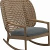 Gloster Chaises De Jardin Fauteuil à Bascule High Back Bois Gris 85x95x84 Cm -Fauteuils de jardin Soldes Boutique fauteuil a bascule high back bois gris 85x95x84 cm