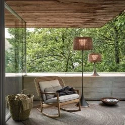 Gloster Chaises De Jardin Fauteuil à Bascule High Back Bois Noir 85x95x84 Cm -Fauteuils de jardin Soldes Boutique fauteuil a bascule high back bois noir 85x95x84 cm 13