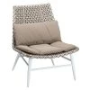 Now’s Home Fauteuils De Jardin Fauteuil Bas Taupe -Fauteuils de jardin Soldes Boutique fauteuil bas taupe