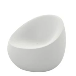 Vondom Fauteuils De Jardin Fauteuil Basique En Polyéthylène Blanc -Fauteuils de jardin Soldes Boutique fauteuil basique en polyethylene blanc 3
