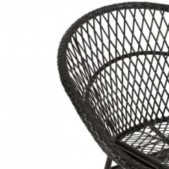 Meubles & Design Fauteuils De Jardin Fauteuil D'extérieur à Bascule En Métal Avec Coussin Noir 13 Meubles & Design Fauteuils De Jardin Fauteuil D'extérieur à Bascule En Métal Avec Coussin Noir -Fauteuils de jardin Soldes Boutique fauteuil d exterieur a bascule en metal avec coussin noir 5