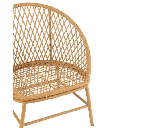 Meubles & Design Fauteuils De Jardin Fauteuil D'extérieur Effet Rotin Avec Coussin Blanc 7 Meubles & Design Fauteuils De Jardin Fauteuil D'extérieur Effet Rotin Avec Coussin Blanc – Image 5