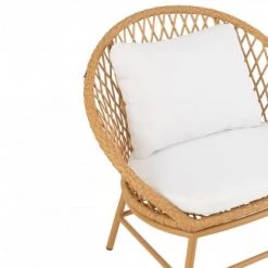 Meubles & Design Fauteuils De Jardin Fauteuil D'extérieur Effet Rotin Avec Coussin Blanc 13 Meubles & Design Fauteuils De Jardin Fauteuil D'extérieur Effet Rotin Avec Coussin Blanc -Fauteuils de jardin Soldes Boutique fauteuil d exterieur effet rotin avec coussin blanc 5