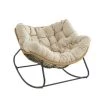 Beau Rivage Fauteuils De Jardin Fauteuil De Jardin à Bascule En Résine Tressée Coussin Beige 2 Beau Rivage Fauteuils De Jardin Fauteuil De Jardin à Bascule En Résine Tressée Coussin Beige -Fauteuils de jardin Soldes Boutique fauteuil de jardin a bascule en resine tressee coussin beige