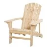 Outsunny Fauteuils De Jardin Fauteuil De Jardin Adirondack Bois Sapin Naturel