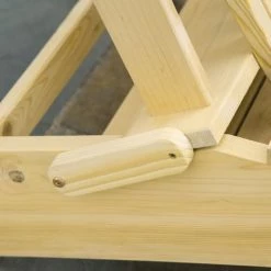 Outsunny Fauteuils De Jardin Fauteuil De Jardin Adirondack Pliable Rétractable Bois Pin Pré-huilé -Fauteuils de jardin Soldes Boutique fauteuil de jardin adirondack pliable retractable bois pin pre huile 5